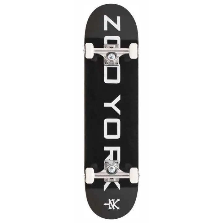 Deskorolca Zoo York OG 95, 7.75", 31.5"x7.75", neagra, pentru incepatori si intermediari