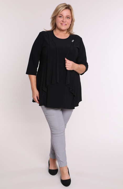 Tunica neagra cu decor