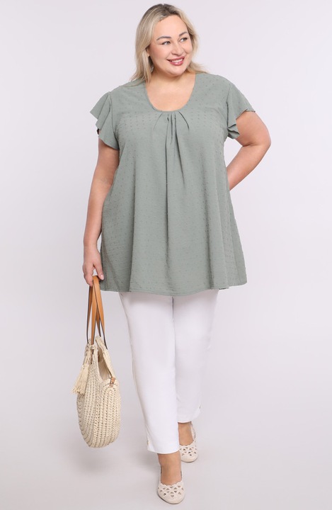 Tunica kaki cu cravata 46/48