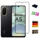 Folie de protectie tempered glass pentru Xiaomi Redmi 14C 5D full glue, include Set Curatare si 4 buc Stickere Muller® Indepartare Praf Display/ Ecran din Sticla, plus Dop Anti-praf Müller® pentru Port Type C