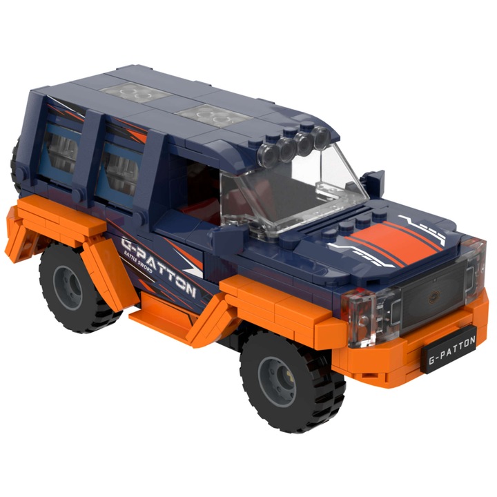 Építőkockák Pantasy Jármű G-Patton GX 1:24, 21 cm-es autó, 422 darab