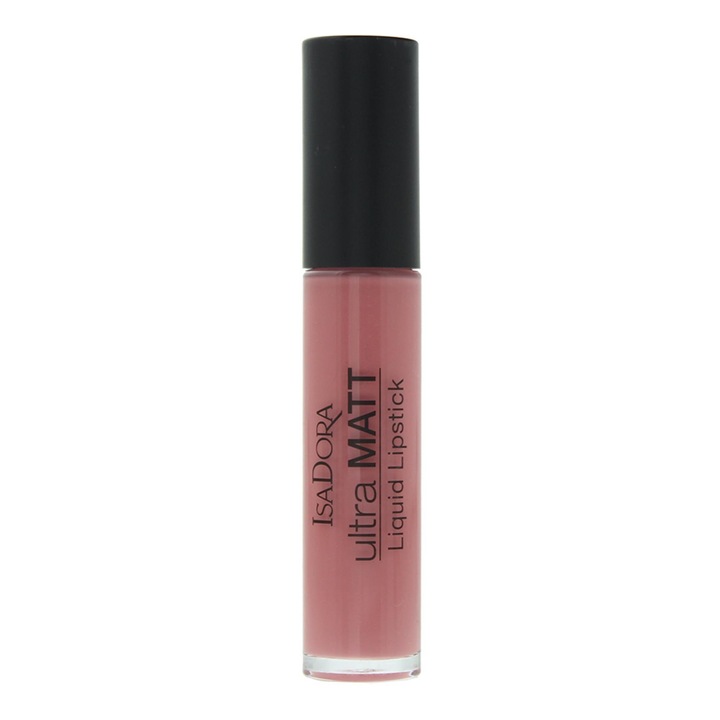 Ruj IsaDora Ultra Matt Liquid, 07 Dolce Rose, roz, 7 ml