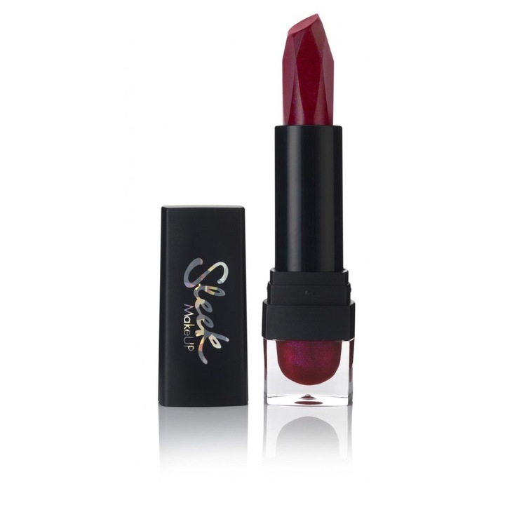 Ruj Sleek MakeUP Lip Vip Полу-мат, Вишнев, 3.6 гр