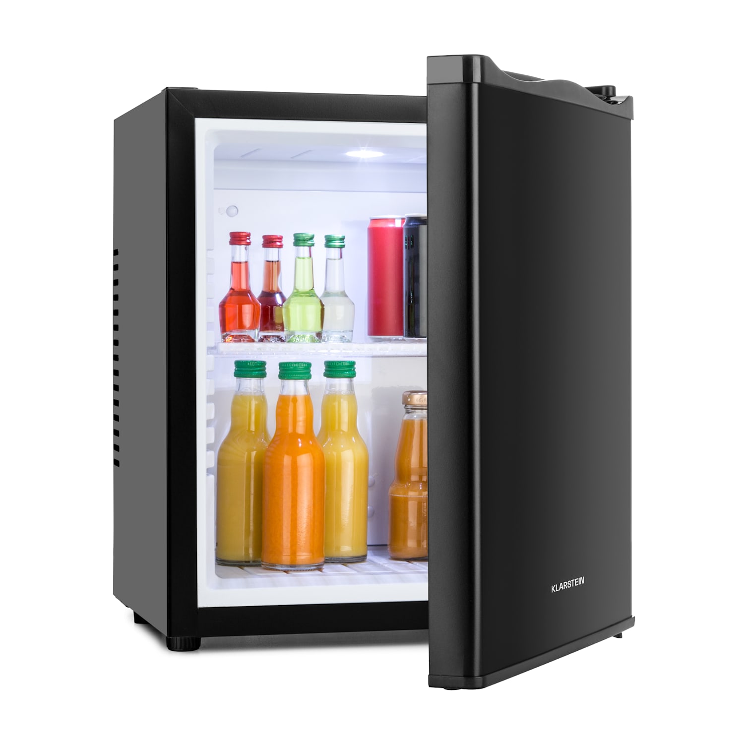 Klarstein, Happy Hour Minibar 5-15°C Eek G Silentios 23 Db Led Light