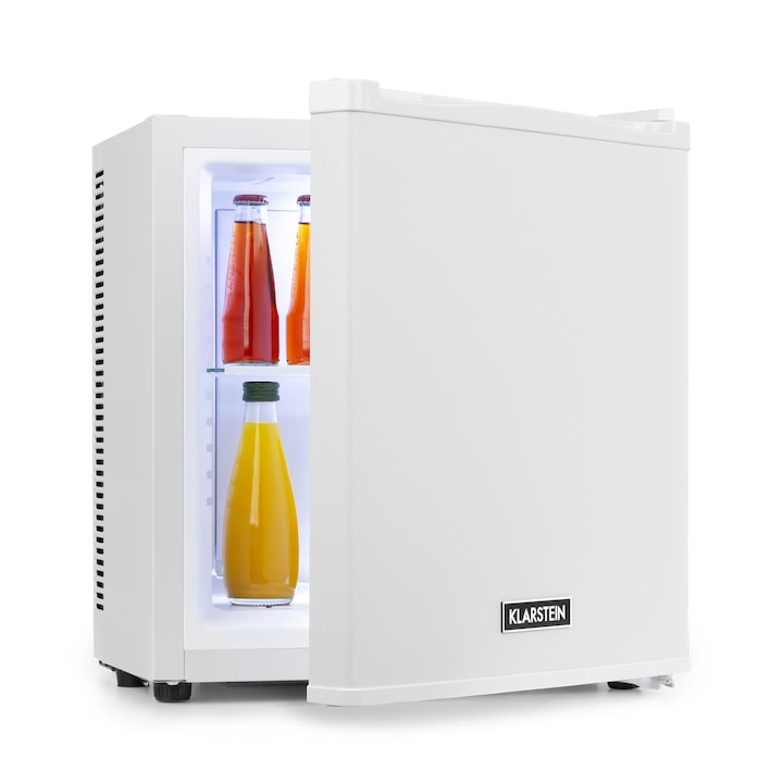 Klarstein, Secret Cool, Mini-Frigider, Mini-Bar, 13L, Clasa Energetica G, 0D, Alb