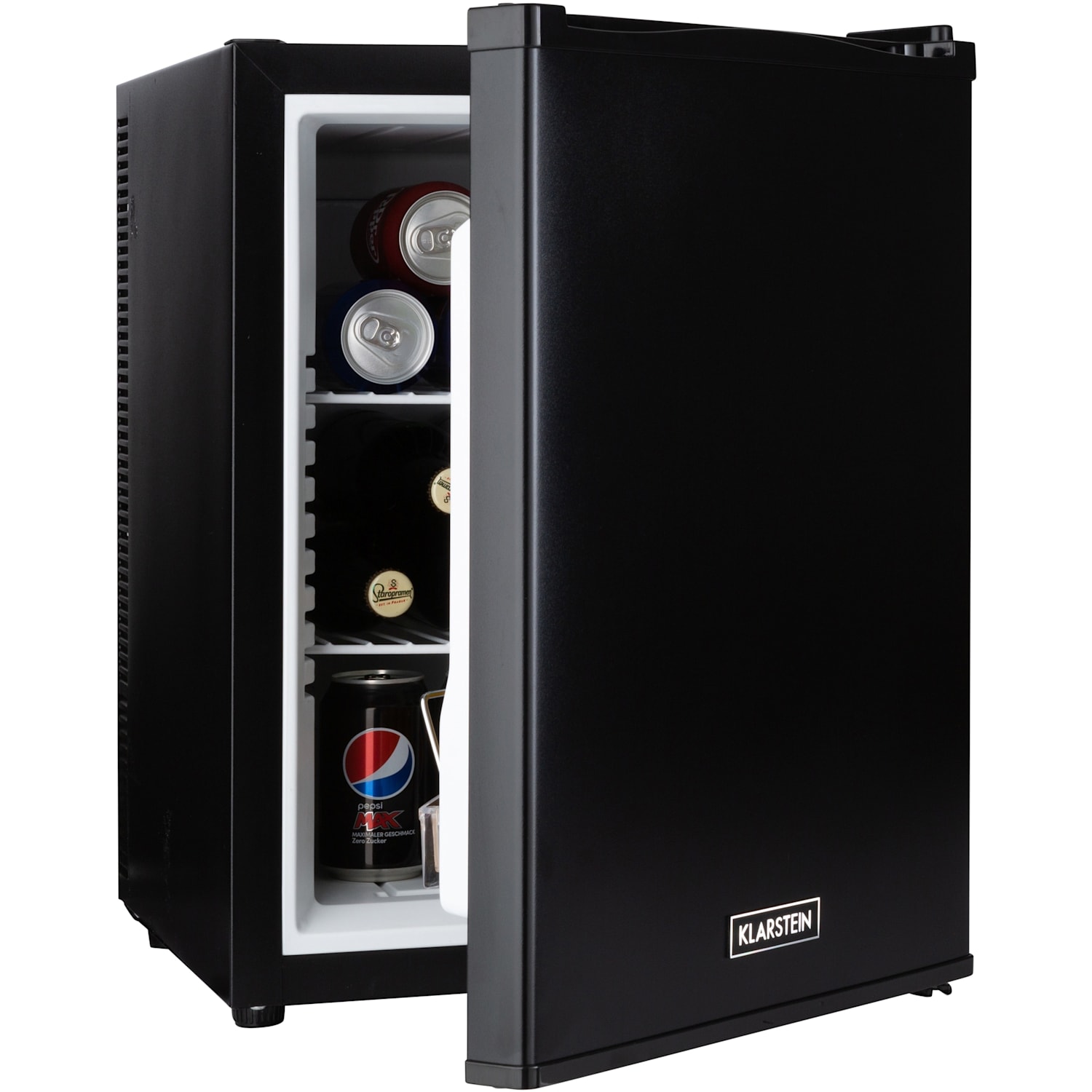 Klarstein, Happy Hour 40, Mini Bar, 40L, 5-15°C, Silentios, 23Db, Led-Lumina, Alb
