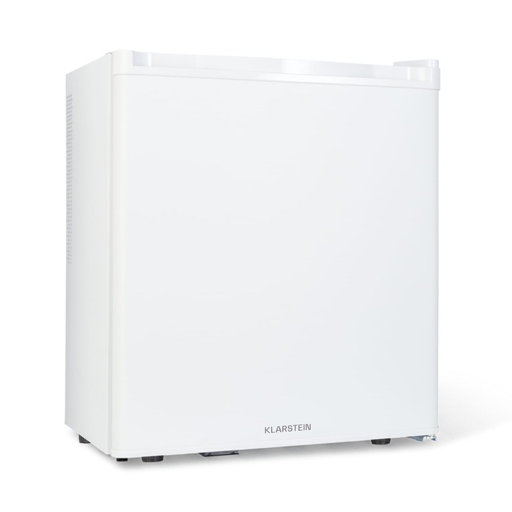 Frigider pentru bauturi Klarstein Happy Hour 38, 38 litri, iluminare LED, clasa energetica F, Alb, 51 cm inaltime