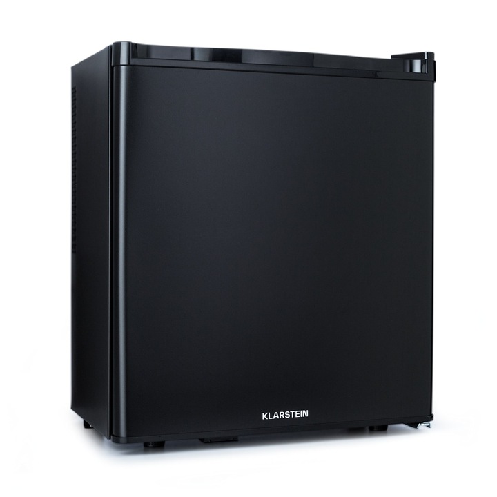 Frigider pentru bauturi Klarstein Happy Hour 38, 38 litri, iluminare LED, clasa energetica F, Negru, 51 cm inaltime
