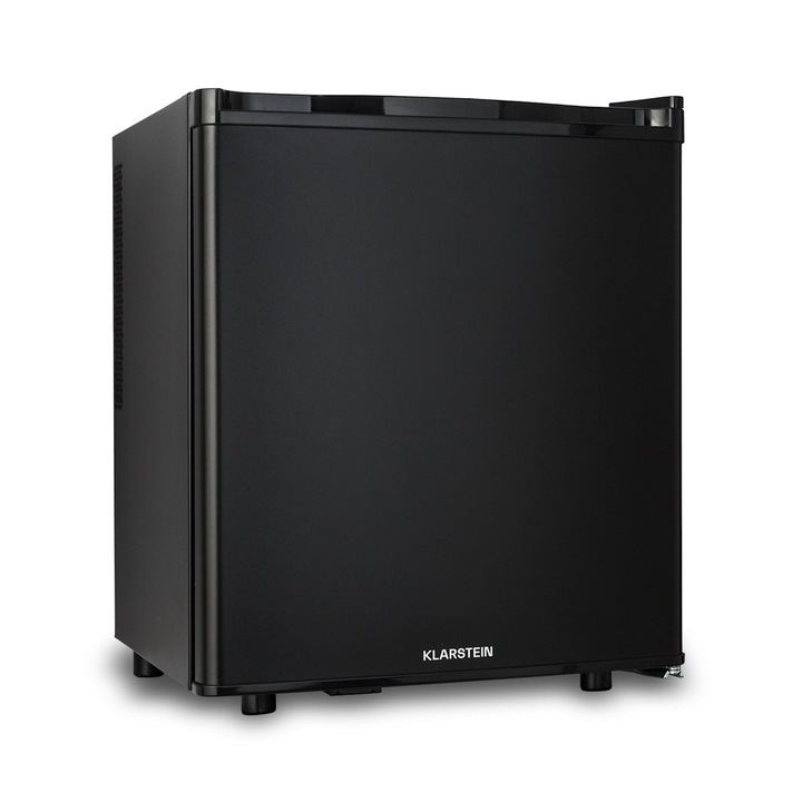 Frigider pentru bauturi Klarstein Happy Hour 45, 45 litri, iluminare LED, clasa energetica C, Negru, 52 cm inaltime