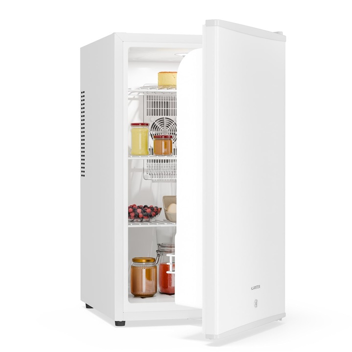 Mini frigider Klarstein Matterhorn Breeze 68, 68 litri, clasa energetica E, Alb, 73.8 cm inaltime