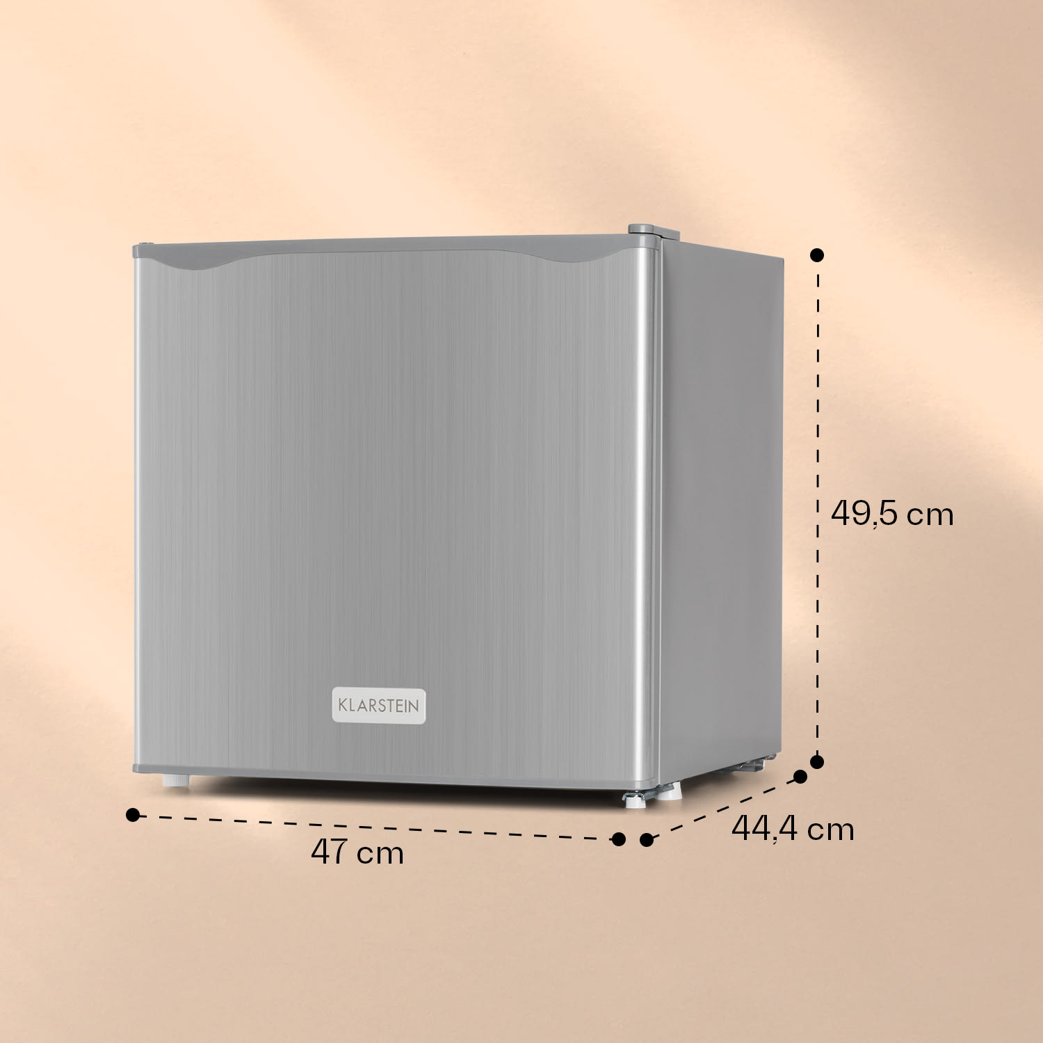 Klarstein, Co2-50L1-Sg, 46 L, Otel Inoxidabil, F, Compartiment Pentru Gheata