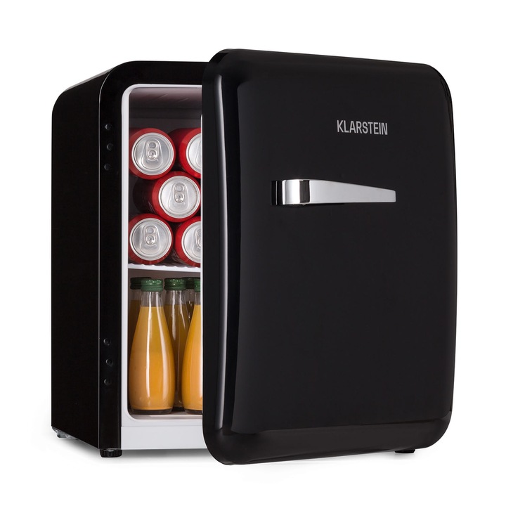 Klarstein, Audrey Mini, Frigider Retro, 48 L, 2 Nivele, F