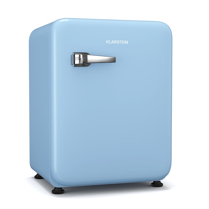 Mini frigider Klarstein Audrey Evo, 68L, design retro, silentios, compact, 49,5x67x47cm, 3 culori