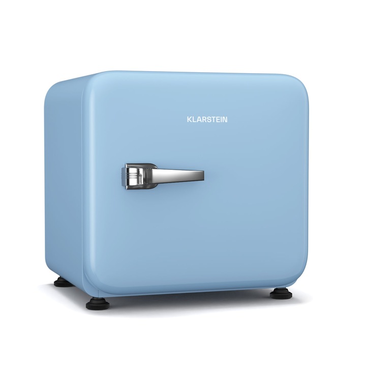 Klarstein, Mini Frigider Audrey Evo, 43 L, Design Retro, Silentios, Compact, 3 Culori