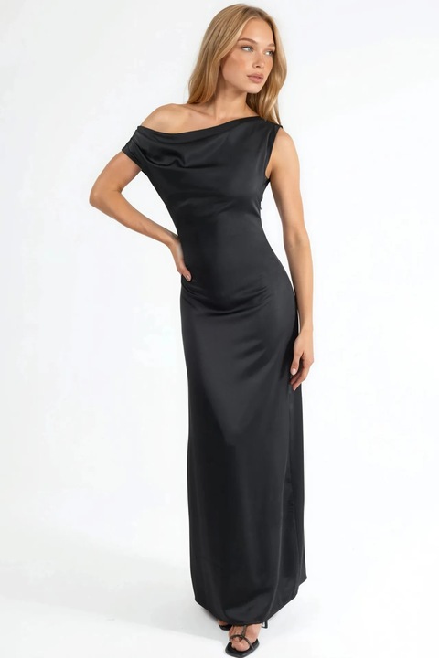 Rochie Maxi Bodycon dama, HiCCUP, negru, poliester