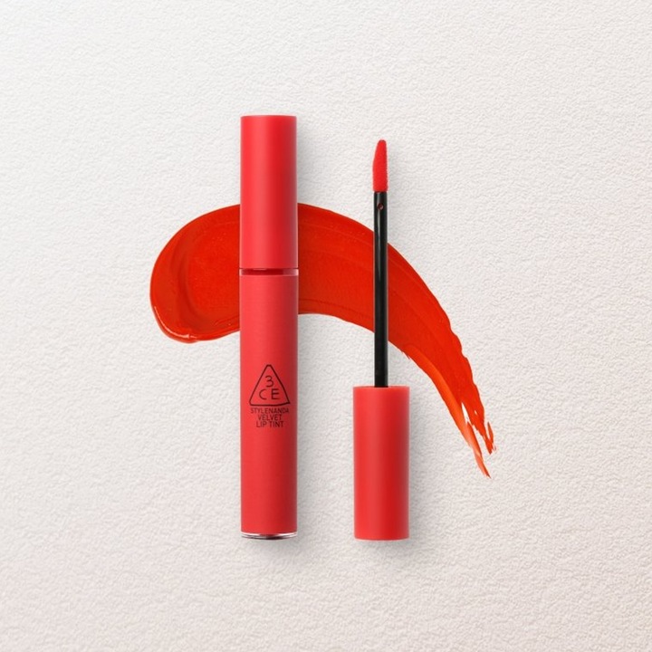 Ruj Velvet Lip Tint 3CE, 4g, culoare Childlike, aspect catifelat