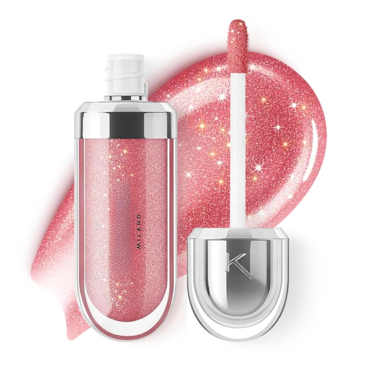 Szájfény, ADAIVIUME, 3D Hydra Lip Gloss, nem ragadós, gyöngyház lila