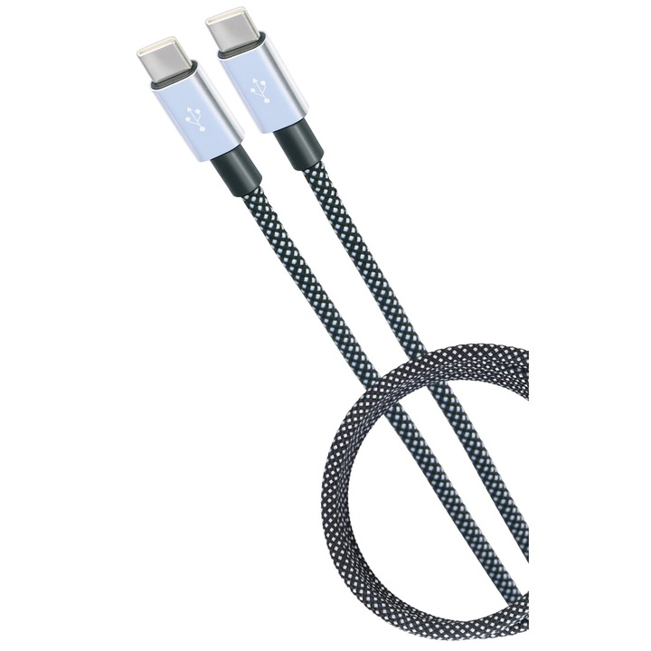 Cablu Date si Incarcare USB, Grundig, USB‑C la USB‑C magnetic, 1 m
