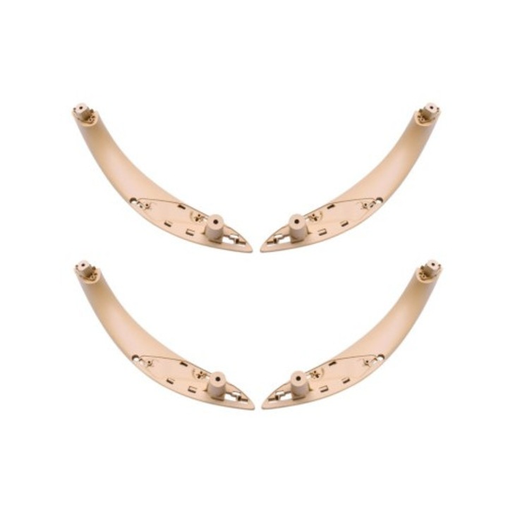 Комплект вътрешни дръжки на вратите BMW Серия 3 GT F34, тъмно кремаво, за предни и задни врати