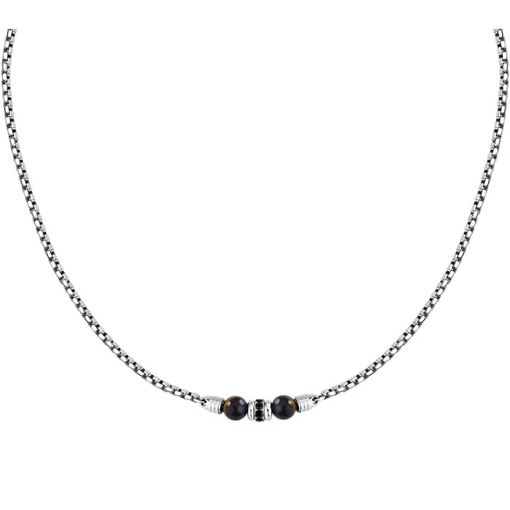 Colier dama Morellato, argintiu, metal