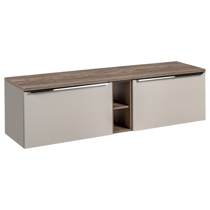 Dulap de baie, Comad, Santa Fe Taupe, 180x46cm