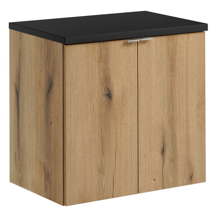Set mobilier baie Comad Nova Oak, 60x40cm