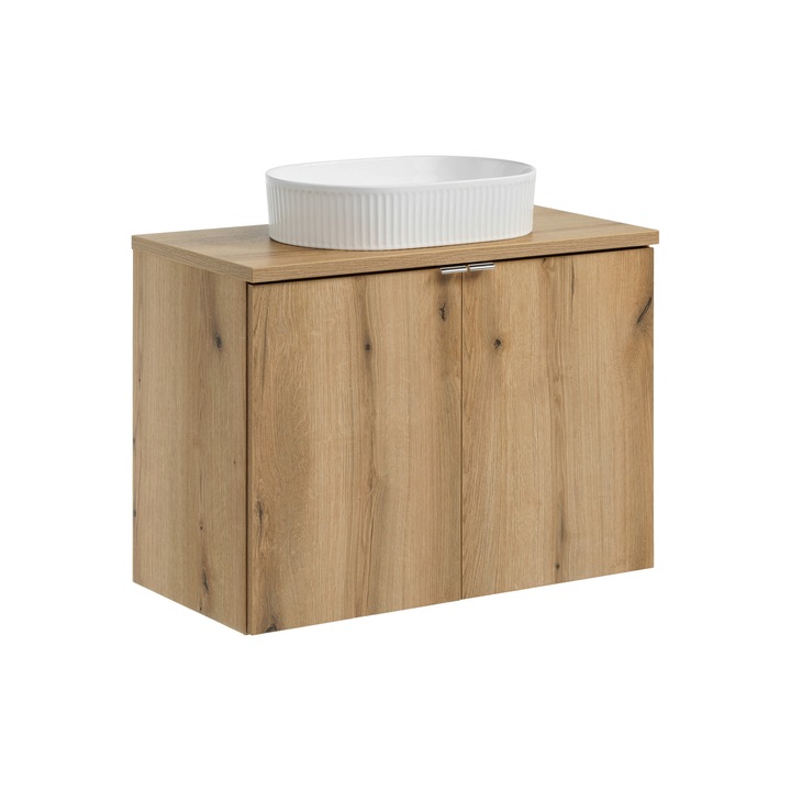 Mobilier baie Comad, 80x40cm, colectia Nova Oak