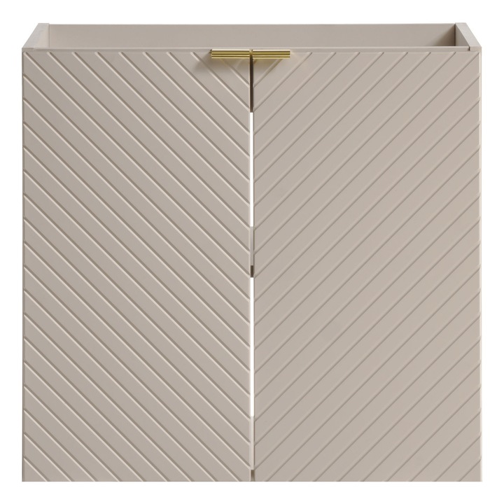 Dulap de baie, Comad, 60cm, Viva Cashmere, 2 usi