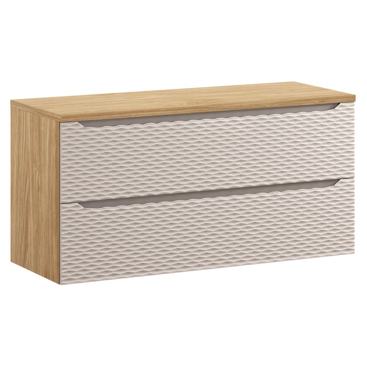 Set mobilier baie Comad, 120x46cm, Ocean Beige