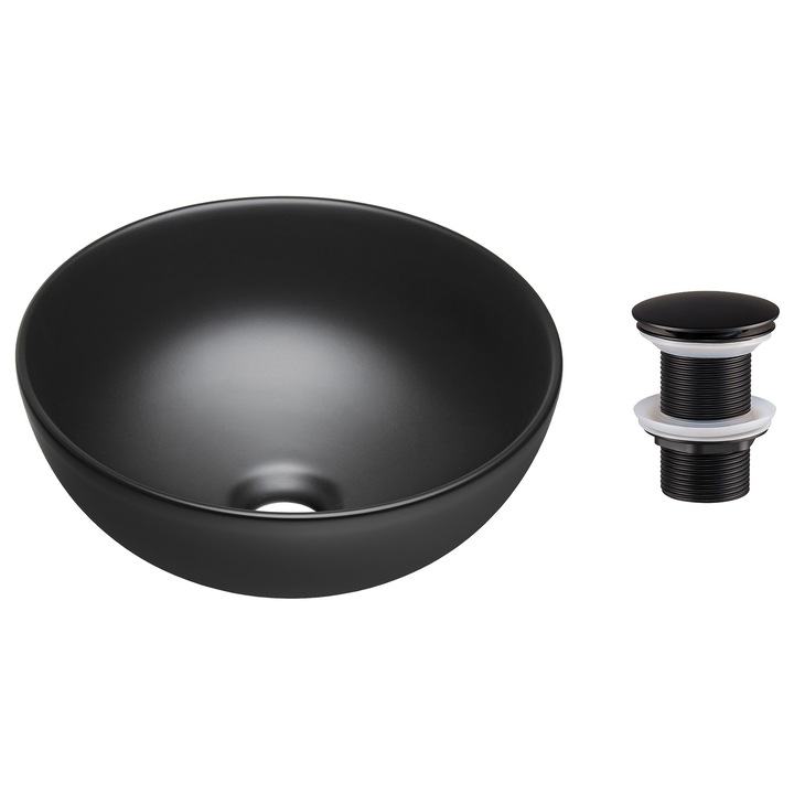 Комплект аксесоари за мивка Comad, 32x32см, с Click-Clack сифон