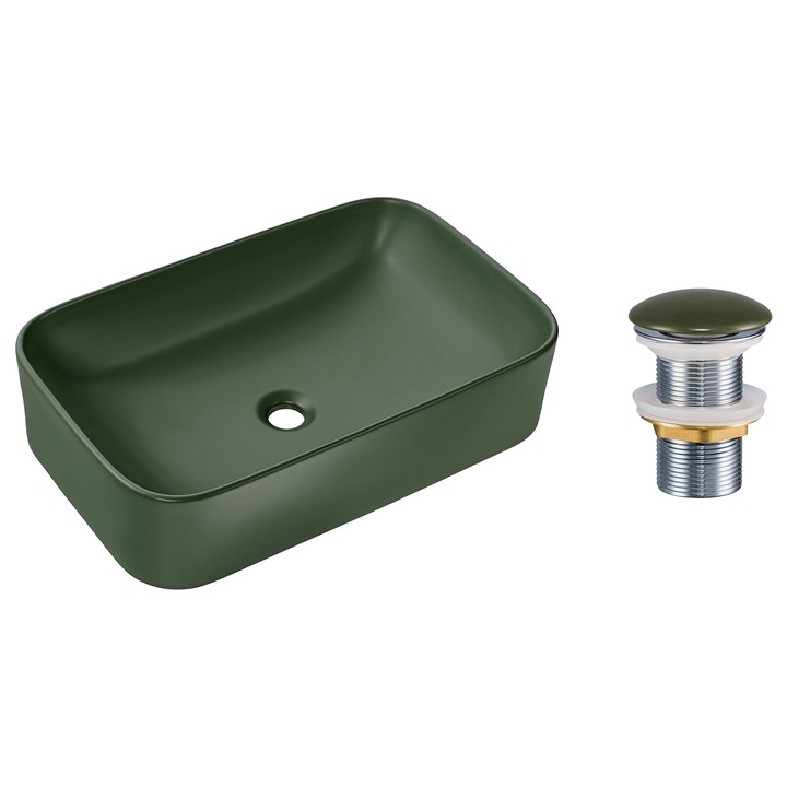 Комплект аксесоари за мивка Comad, 60x38см, със сифон Click-Clack