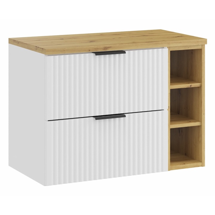 Mobilier baie Comad, Adel White, 80x46cm