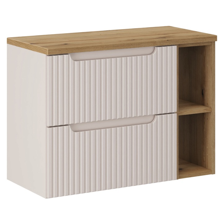 Set mobilier baie Nova Cashmere, 80x40cm