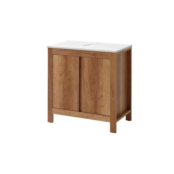 Dulap de baie Classic Oak, 80x46cm, Comad