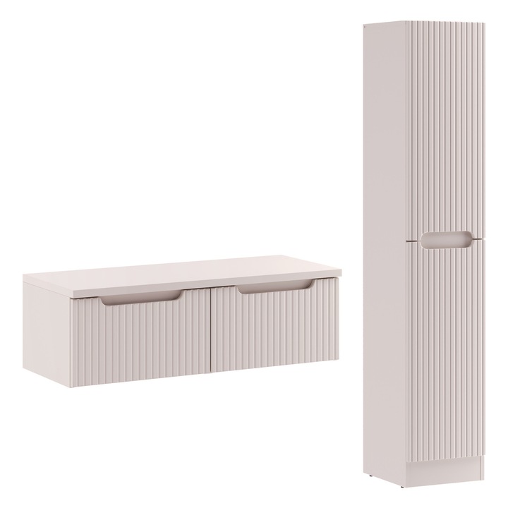 Set mobilier baie Comad, 100x40cm, din colectia Nova Cashmere