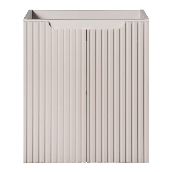 Dulap baie, 50cm, Nova Cashmere, 2 usi, Comand, bej 50x39x57cm