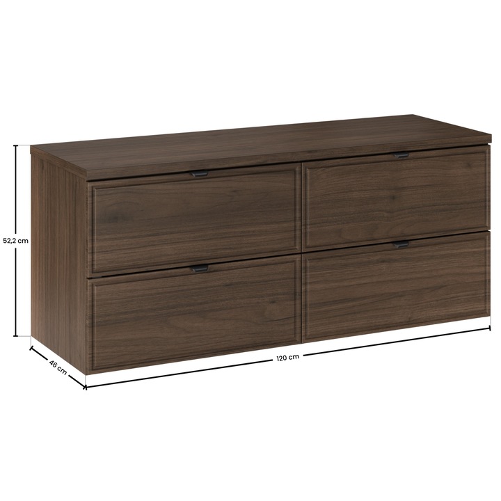 Dulap baie Comad Terra Villa, 120x46cm