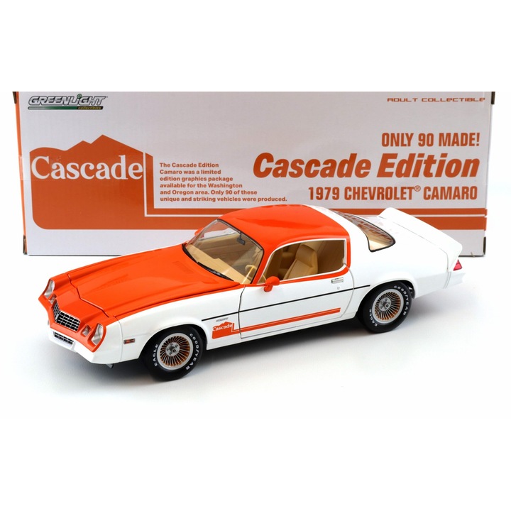 Macheta Chevrolet Camaro 1979 Cascade - 1/18 Greenlight