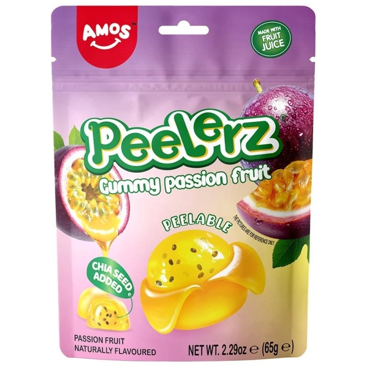 Jeleuri Amos Peelerz Gummy Passion Fruit