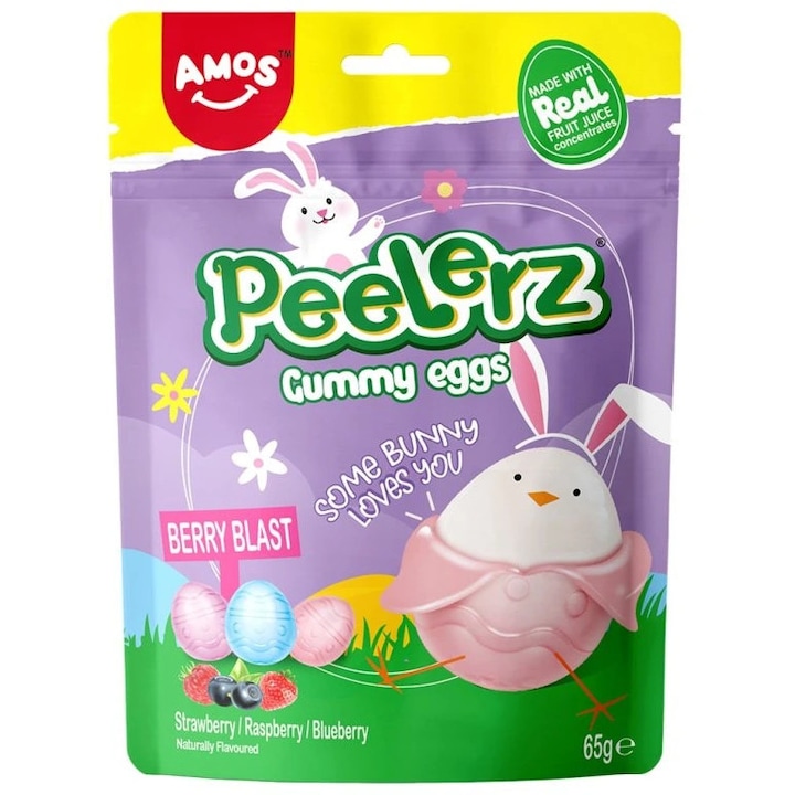 Jeleuri Amos Peelerz Gummy Eggs