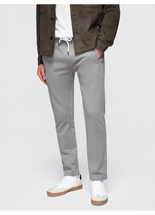 Pantaloni de trening basic OMBRE OM-PABS-0304, Gri, XL