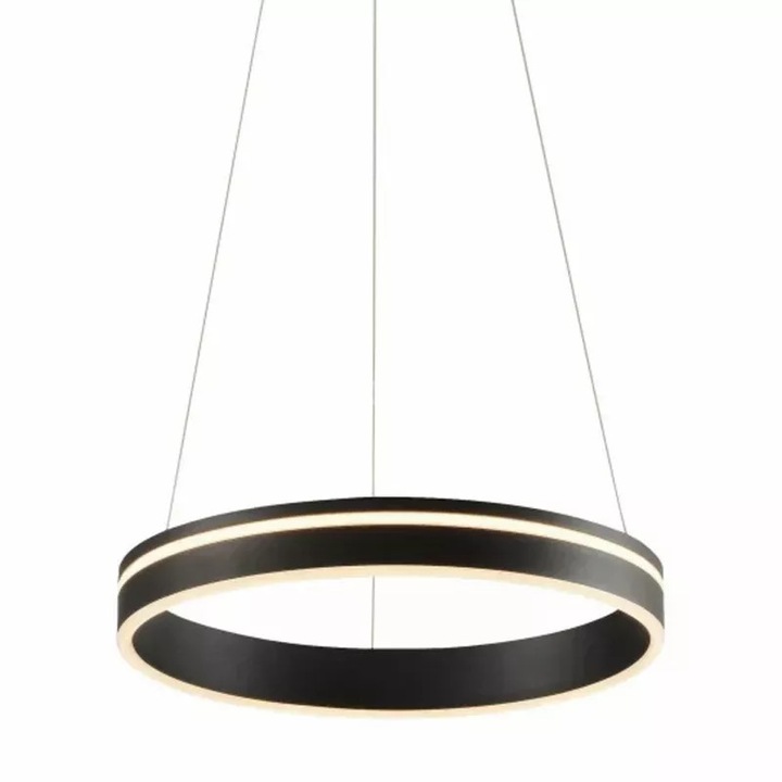 Висяща лампа, Paul Neuhaus Q-Vito 8410-13, LED, 120см, 40см, черна