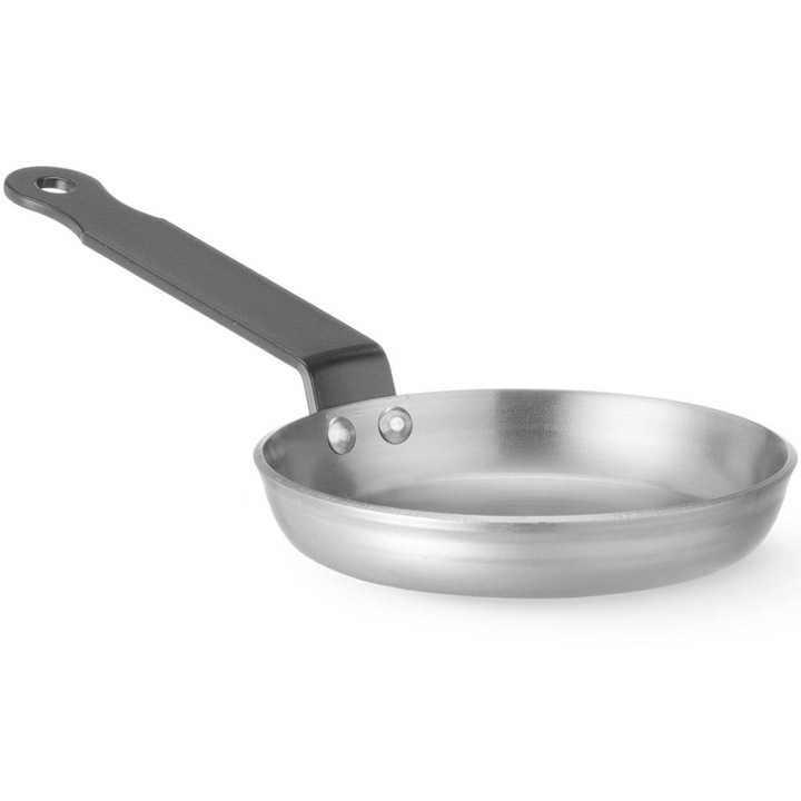 Tigaie HENDI, pentru pancakes, otel carbon, 120mm, cu maner ergonomic