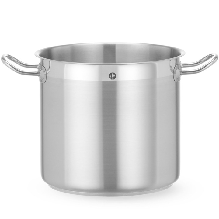 Висока тенджера Hendi Profi Line 9.8L, 240x226mm, инокс, без капак