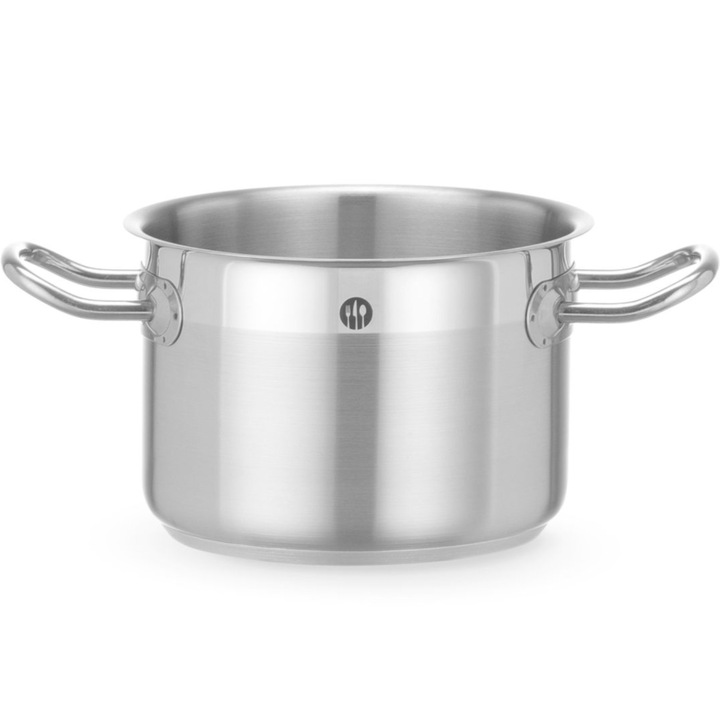 Hendi Profi Line fazék, 2.1L, 160x116mm, rozsdamentes acél, hőálló fogantyúkkal, fedő nélkül