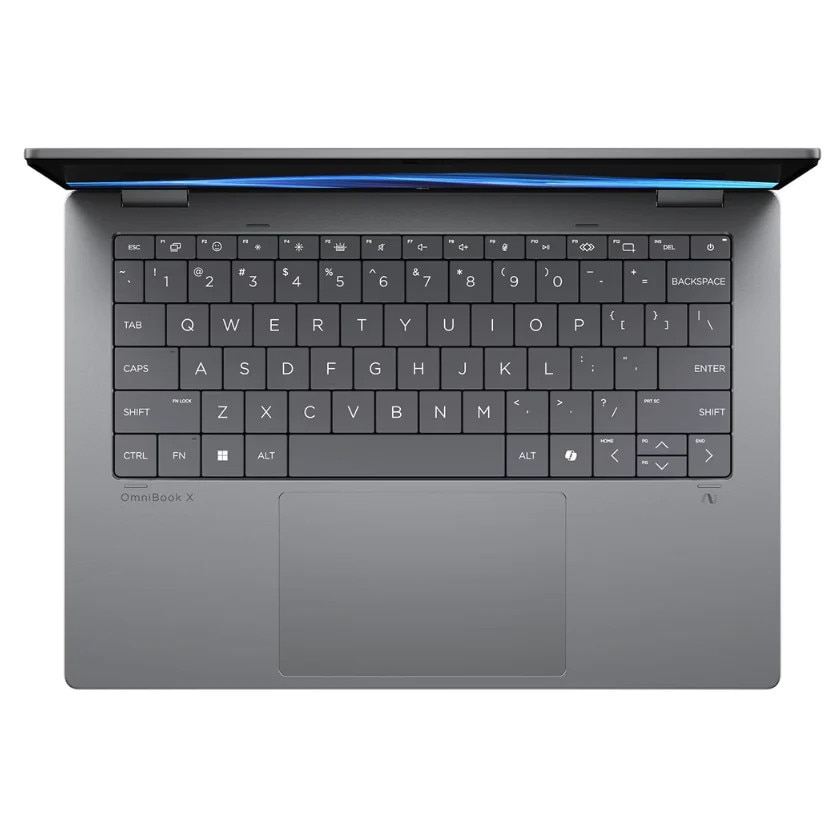 Laptop HP OmniBook X Flip Next Gen AI 14-FK0002NA, AMD Ryzen AI 7 350 pana la 5GHz, 14" 2K Touch, 16GB, SSD, 1TB, AMD Radeon 860M, Windows 11 Home, Gri