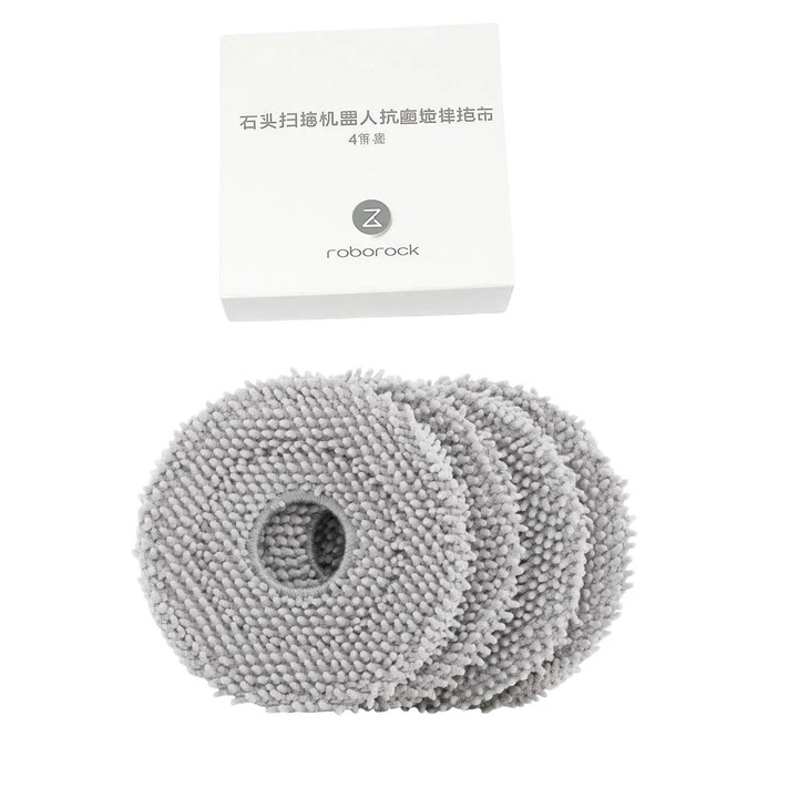 Set 4 lavete compatibile cu Roborock Qrevo EdgeT