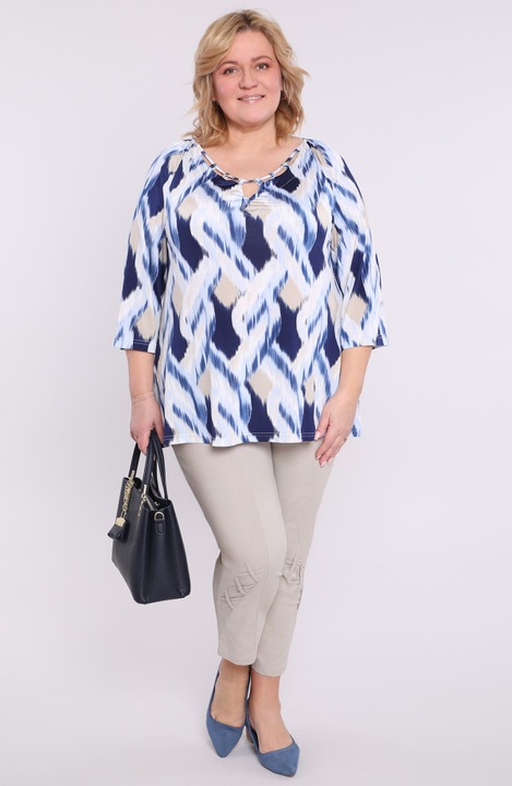 Tunica neagra cu un decolteu original 58/60