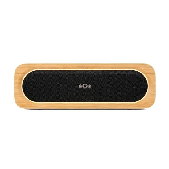 Boxa portabila Marley Get Together 3, Bluetooth, negru/lemn, 3,5mm jack