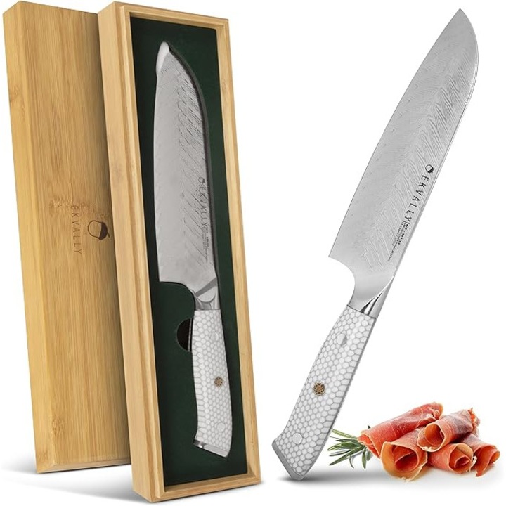 Cutit profesional din otel inoxidabil lama 18 cm 73 straturi